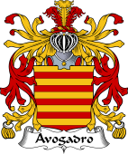 Italian Coat of Arms for Avogadro