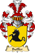 v.23 Coat of Family Arms from Germany for Buffler