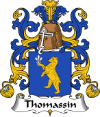 Coat of Arms from France for Thomassin
