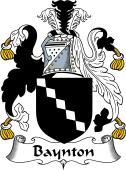 English Coat of Arms for Baynton