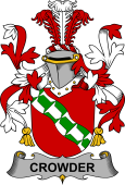 Irish Coat of Arms for Crowder