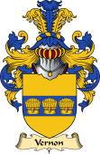 English Coat of Arms (v.23) for the family Vernon