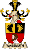 Republic of Austria Coat of Arms for Wassmuth