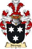 v.23 Coat of Family Arms from Germany for Strenge