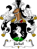 German Wappen Coat of Arms for Jäckel