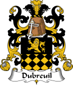 Coat of Arms from France for Dubreuil