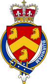 Families of Britain Coat of Arms Badge for: Burnham (England)