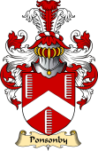 English Coat of Arms (v.23) for the family Ponsonby