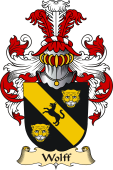 v.23 Coat of Family Arms from Germany for Wolff