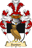 v.23 Coat of Family Arms from Germany for Sander