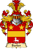 French Family Coat of Arms (v.23) for Barbet