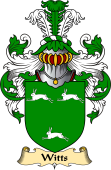 English Coat of Arms (v.23) for the family Witts