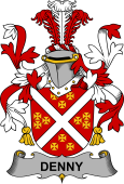 Irish Coat of Arms for Denny