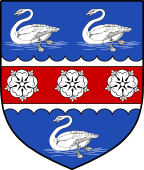 English Family Shield for Rivers II