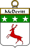 Irish Badge for McDevitt or McDaid